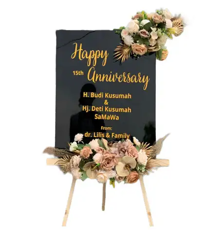 Papan Bunga Akrilik Baturan