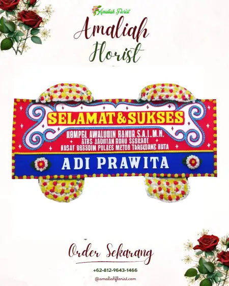 Papan Bunga Ucapan Selamat Baturan